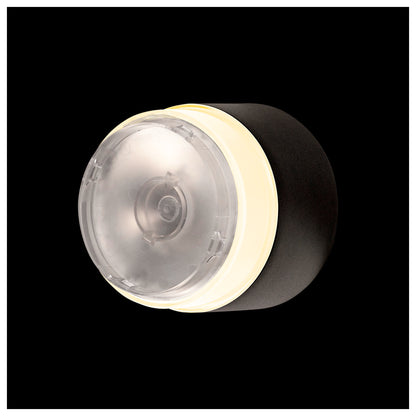 MANA BASE WL PHASE, Wandaufbauleuchte anthrazit rund 15 W 800/820 lm 2700/3000 K CRI 90 Dimmbar
