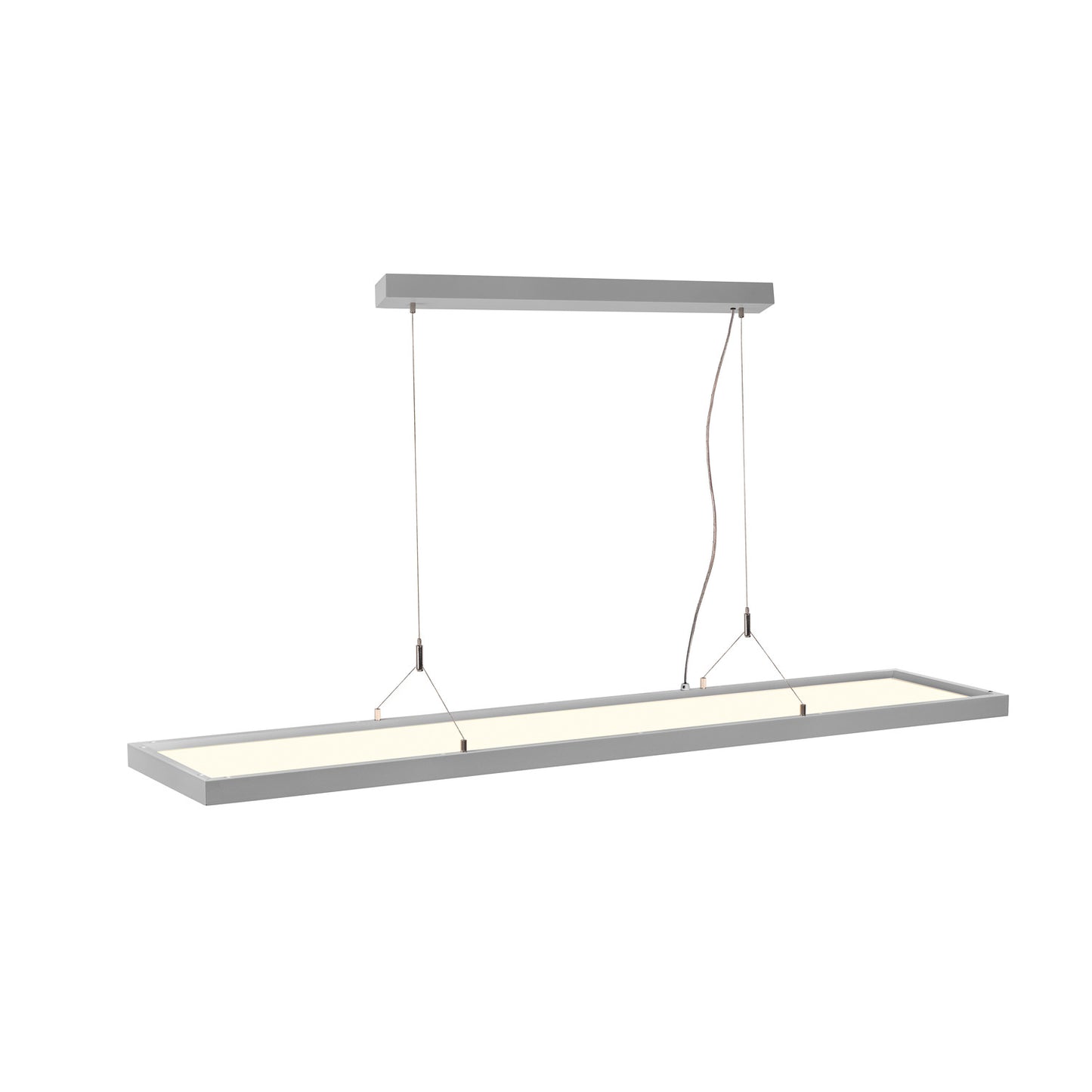 WORKLIGHT, Pendelleuchte silber 57 W 4000 K 80°