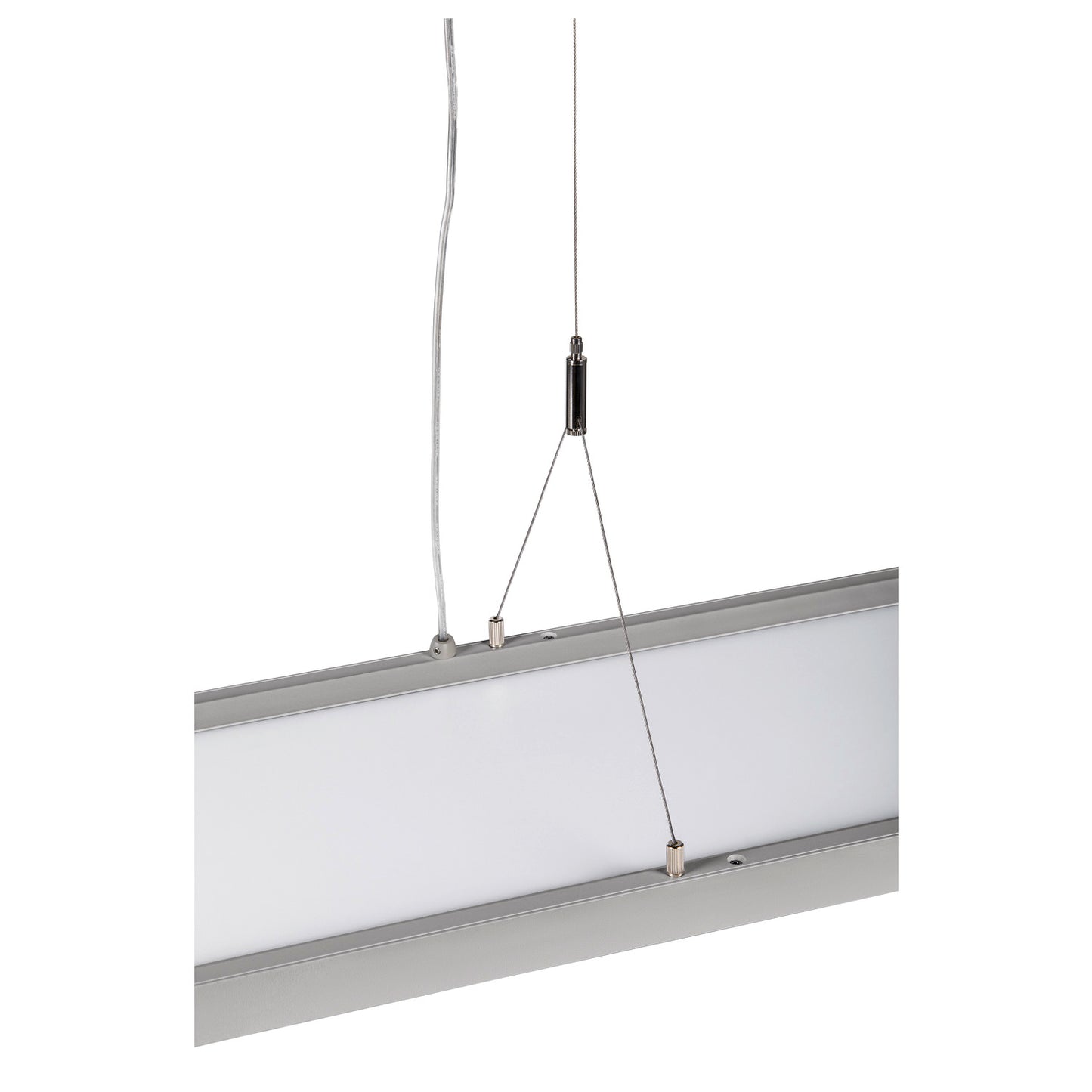 WORKLIGHT, Pendelleuchte silber 57 W 4000 K 80°