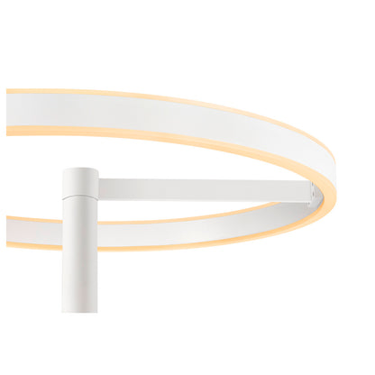 ONE STRAIGT FL, Stehleuchte weiß 20 W 1200/1200 lm 2700/3000 K CRI 90 140°