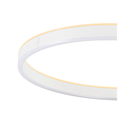 ONE STRAIGT FL, Stehleuchte weiß 20 W 1200/1200 lm 2700/3000 K CRI 90 140°