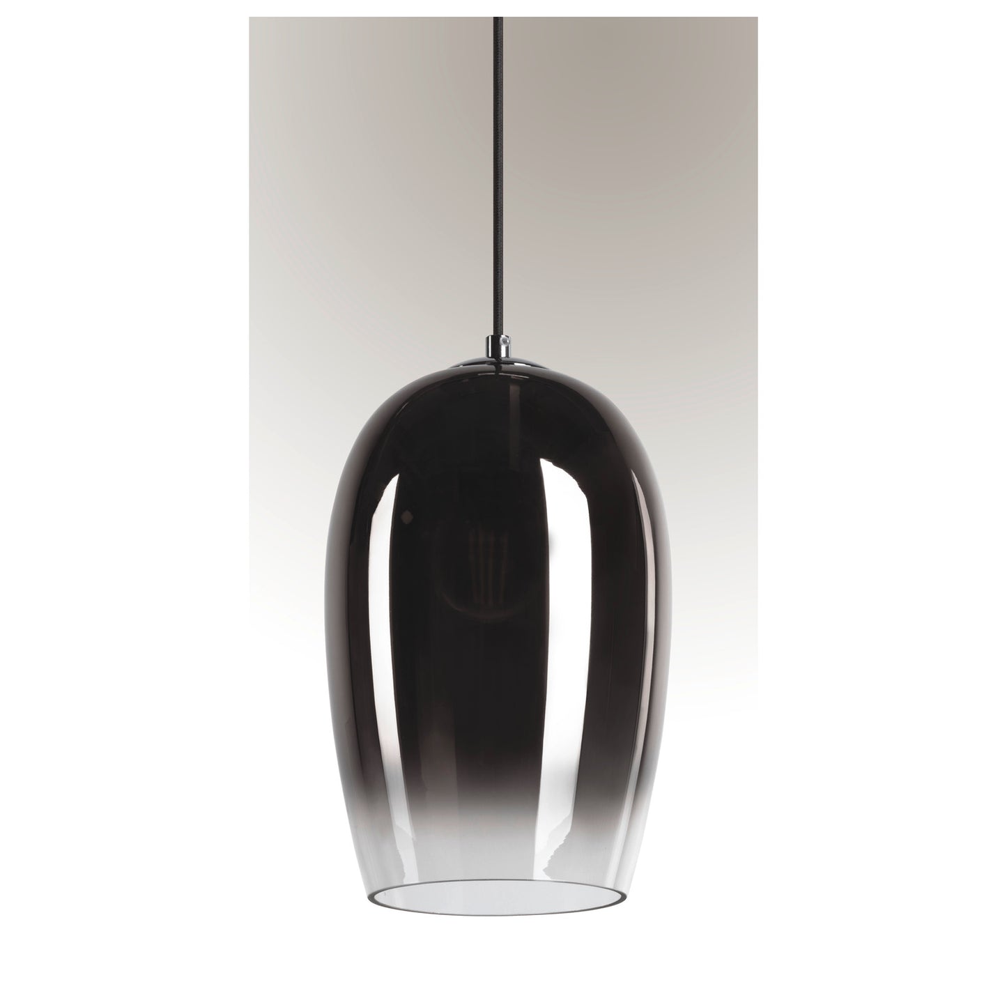PANTILO OVAL PD, E27 Pendelleuchte, chrom