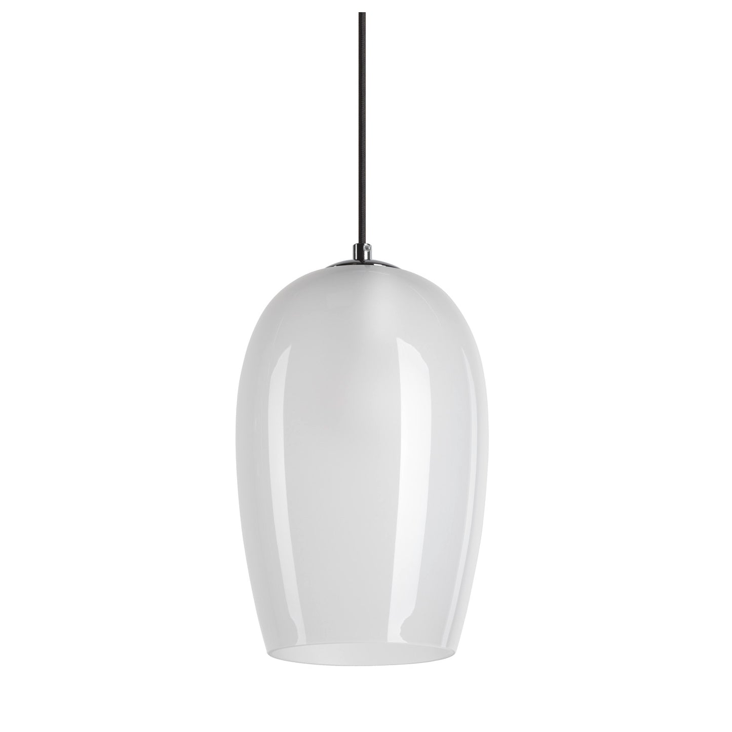 PANTILO OVAL PD, E27 Pendelleuchte, weiß/chrom