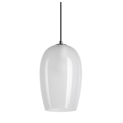 PANTILO OVAL PD, E27 Pendelleuchte, weiß/chrom