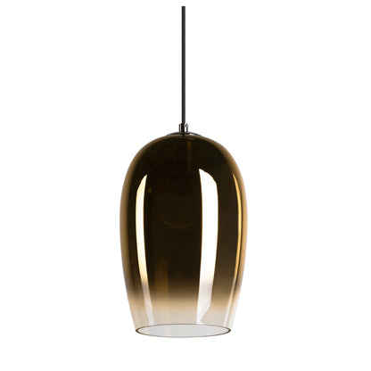PANTILO OVAL PD, E27 Pendelleuchte, gold