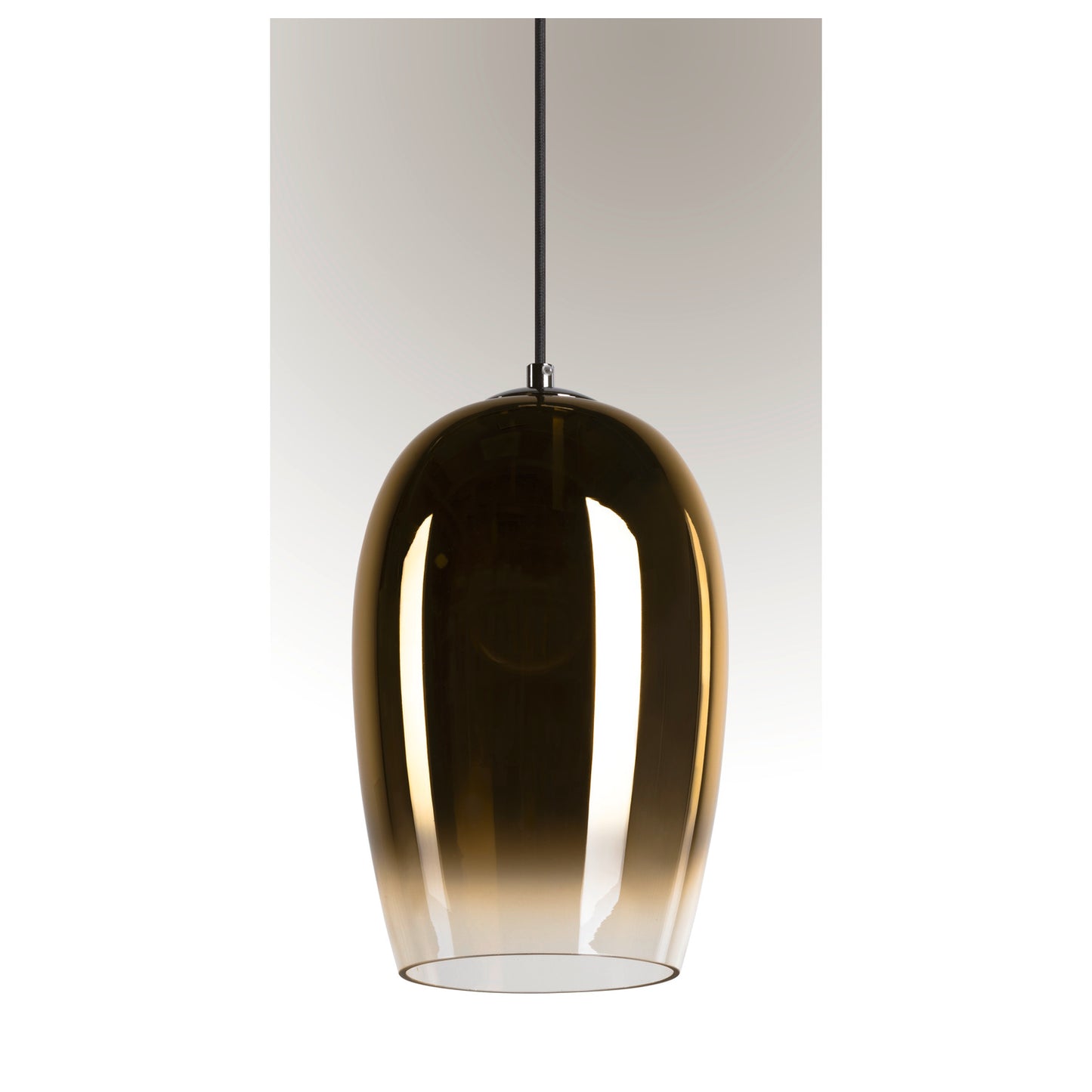 PANTILO OVAL PD, E27 Pendelleuchte, gold