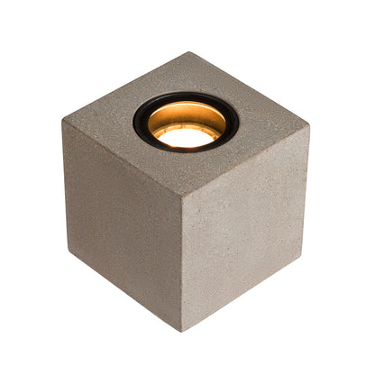 CONCRETO FL, Stehleuchte eckig GU10 grau 10 W