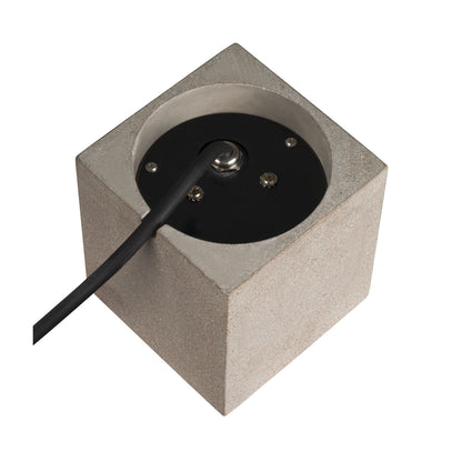CONCRETO FL, Stehleuchte eckig GU10 grau 10 W
