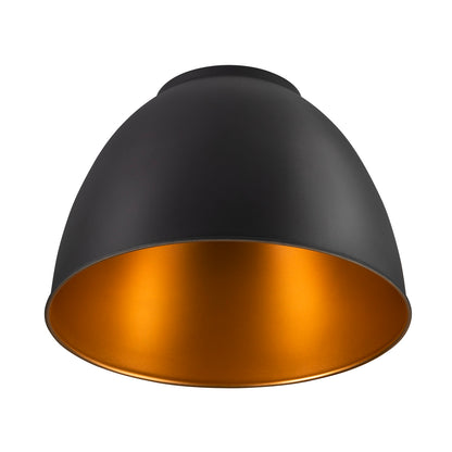 PARA DOME, Leuchtenschirm aluminium black/gold