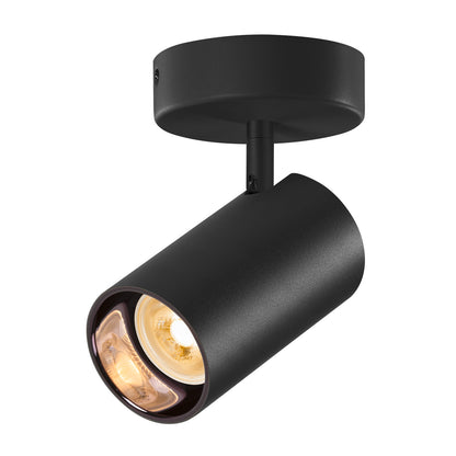 ASTO TUBE, Spot, zylindrisch, max. 1x10 W, schwarz