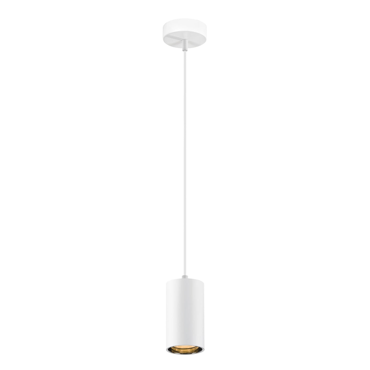 ASTO TUBE, Pendelleuchte, GU10, Pendellänge 250 cm, max. 10 W, weiß