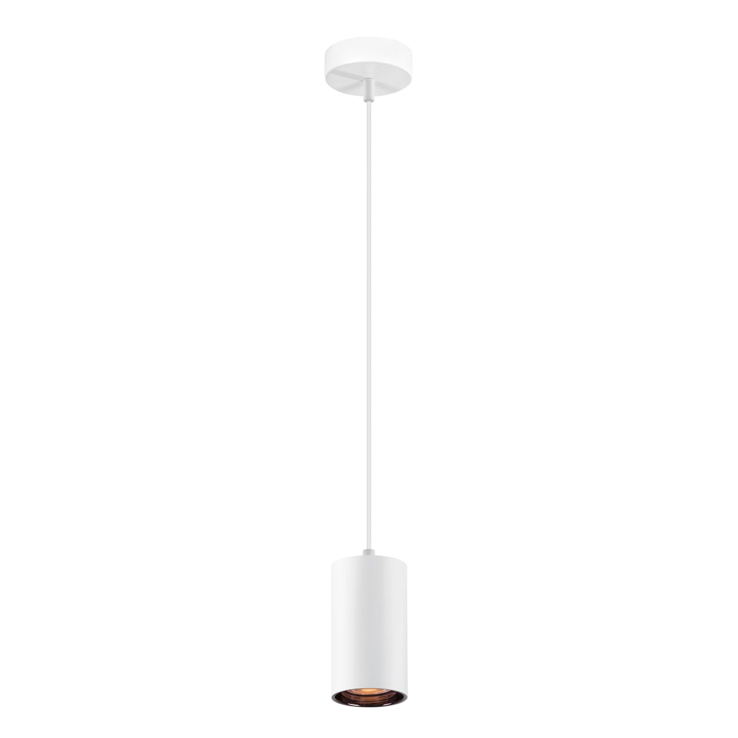 ASTO TUBE, Pendelleuchte, GU10, Pendellänge 250 cm, max. 10 W, weiß
