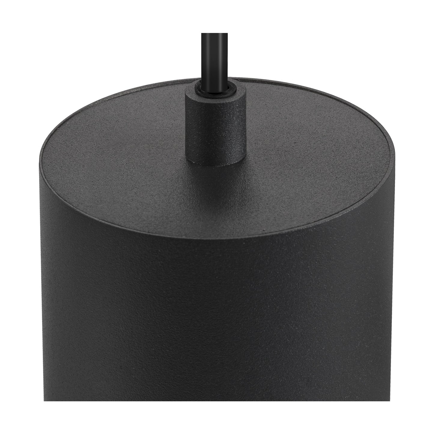 ASTO TUBE, Pendelleuchte, GU10, Pendellänge 250 cm, max. 2x10 W, schwarz