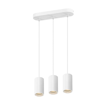ASTO TUBE, Pendelleuchte, GU10, Pendellänge 250 cm, max. 3x10 W, weiß