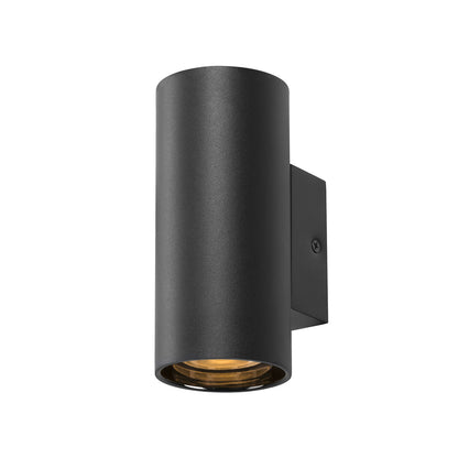 ASTO TUBE, Wandaufbauleuchte, zylindrisch, max. 1x10 W, schwarz
