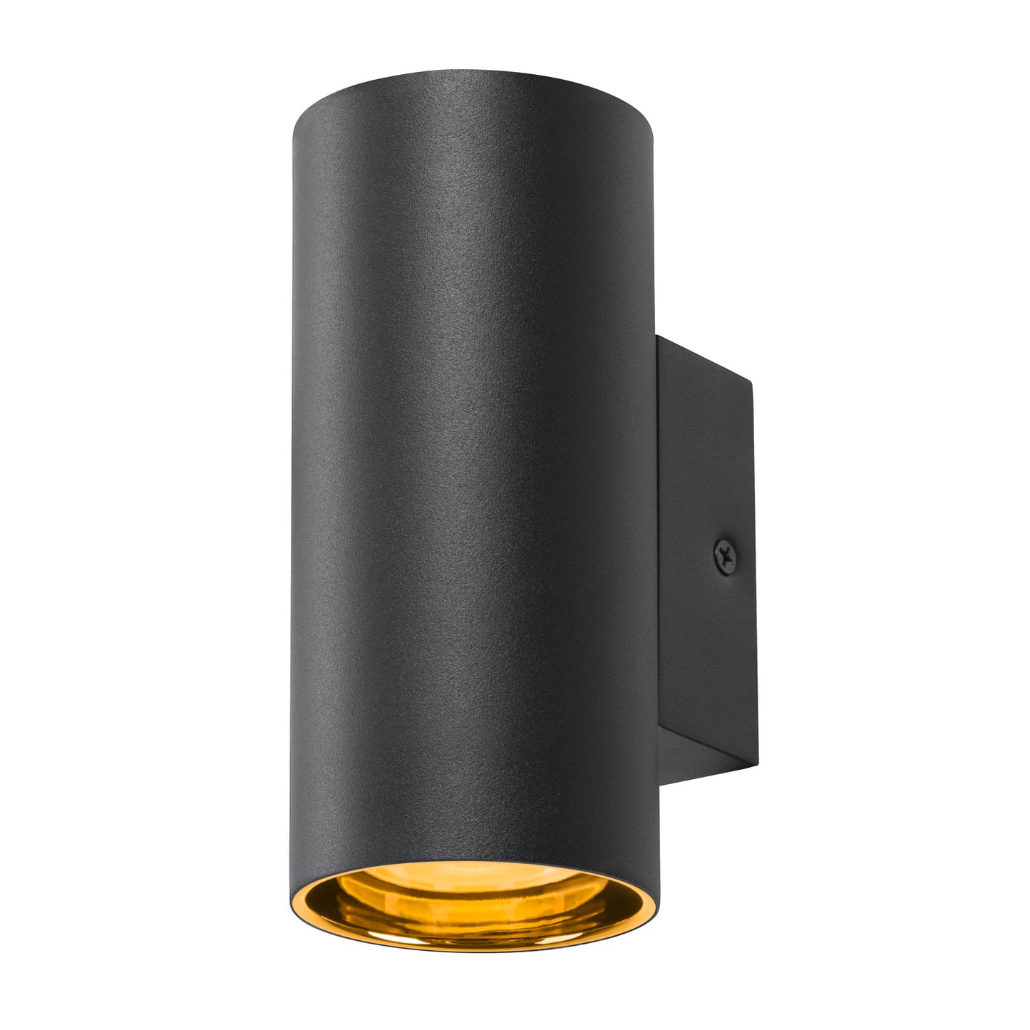 ASTO TUBE, Wandaufbauleuchte, zylindrisch, max. 1x10 W, schwarz