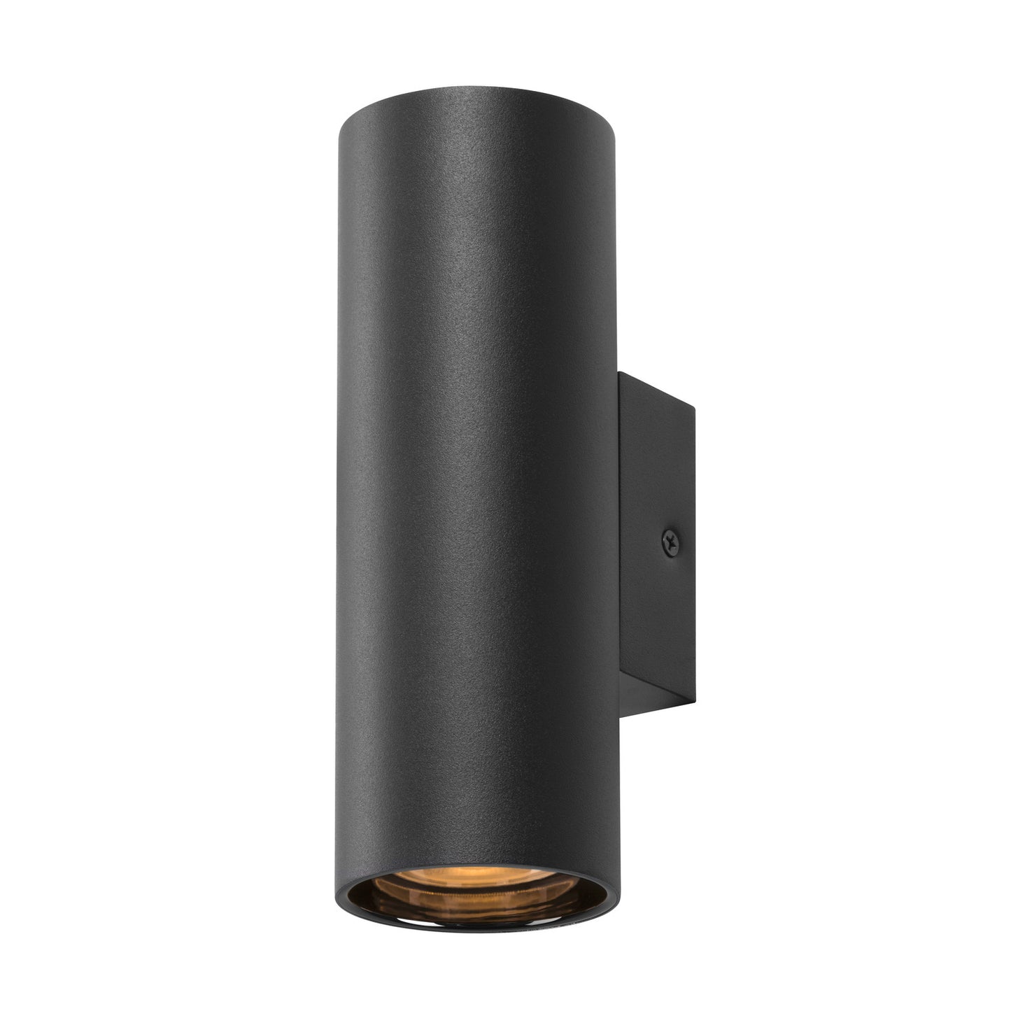 ASTO TUBE, Wandaufbauleuchte, zylindrisch, max. 2x10 W, schwarz
