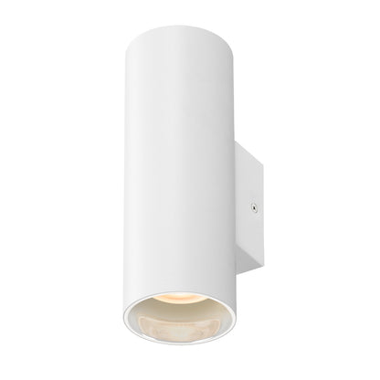 ASTO TUBE, Wandaufbauleuchte, zylindrisch, max. 2x10 W, weiß