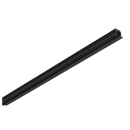S-TRACK 3-Phasen-Einbauschiene, DALI, PHASE, 2 m, schwarz