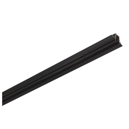 2 m Einbauschiene, 48V TRAC K, schwarz, DALI