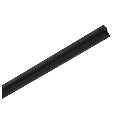 4 m Einbauschiene, 48V TRAC K, schwarz, DALI