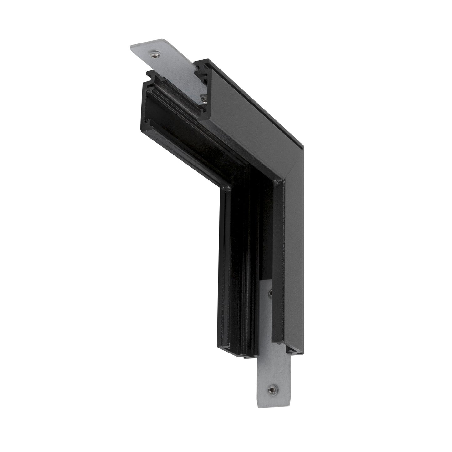 L-Verbinder mechanisch, 48V TRAC K, für Aufbauschiene standard, Stereo, schwarz