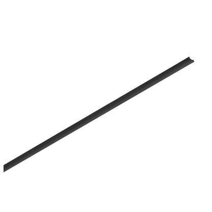 48V TRACK Schienenabdeckung, 20 mm für Standardschiene Aufbau, 2 m, schwarz