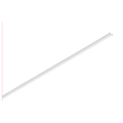 48V TRACK Schienenabdeckung, 20 mm für Standardschiene Aufbau, 2 m, weiß