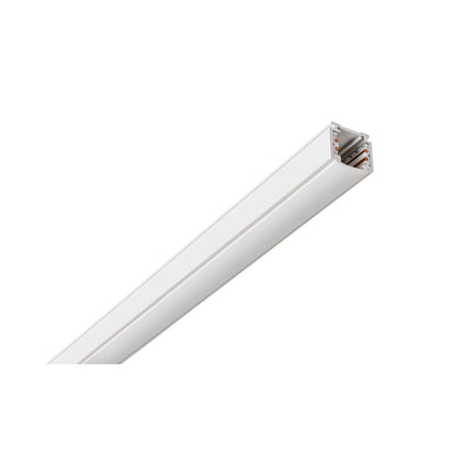 48V TRACK Schienenabdeckung, 20 mm für Standardschiene Aufbau, 2 m, weiß