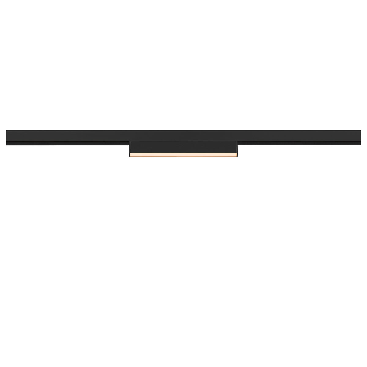 IN-LINE 22 48V TRAC K, opal, DALI, Spot, schwarz / schwarz, 7.3 W, 540 lm, 2700 K, CRI 90, 95°