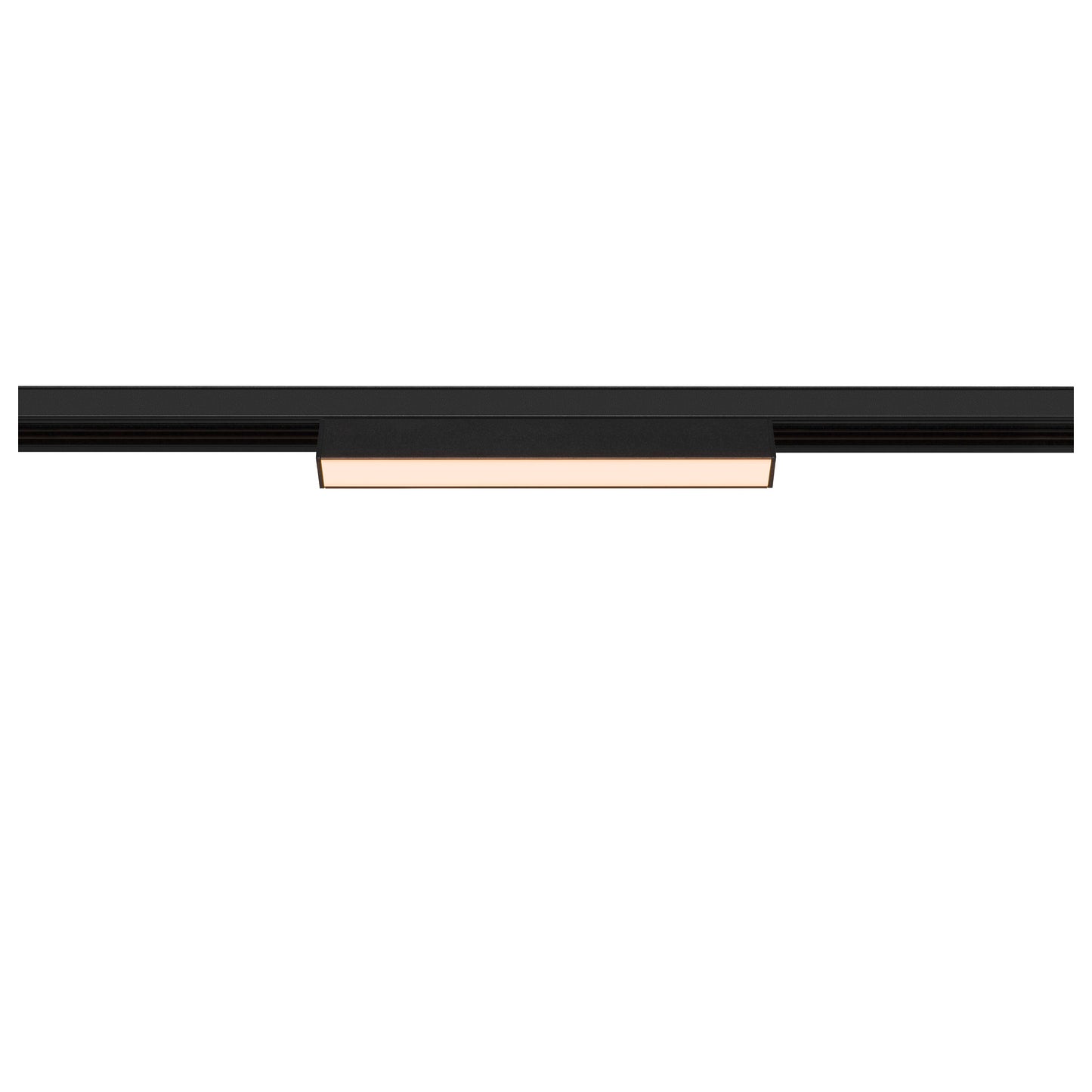 IN-LINE 22 48V TRAC K, opal, DALI, Spot, schwarz / schwarz, 7.3 W, 540 lm, 2700 K, CRI 90, 95°