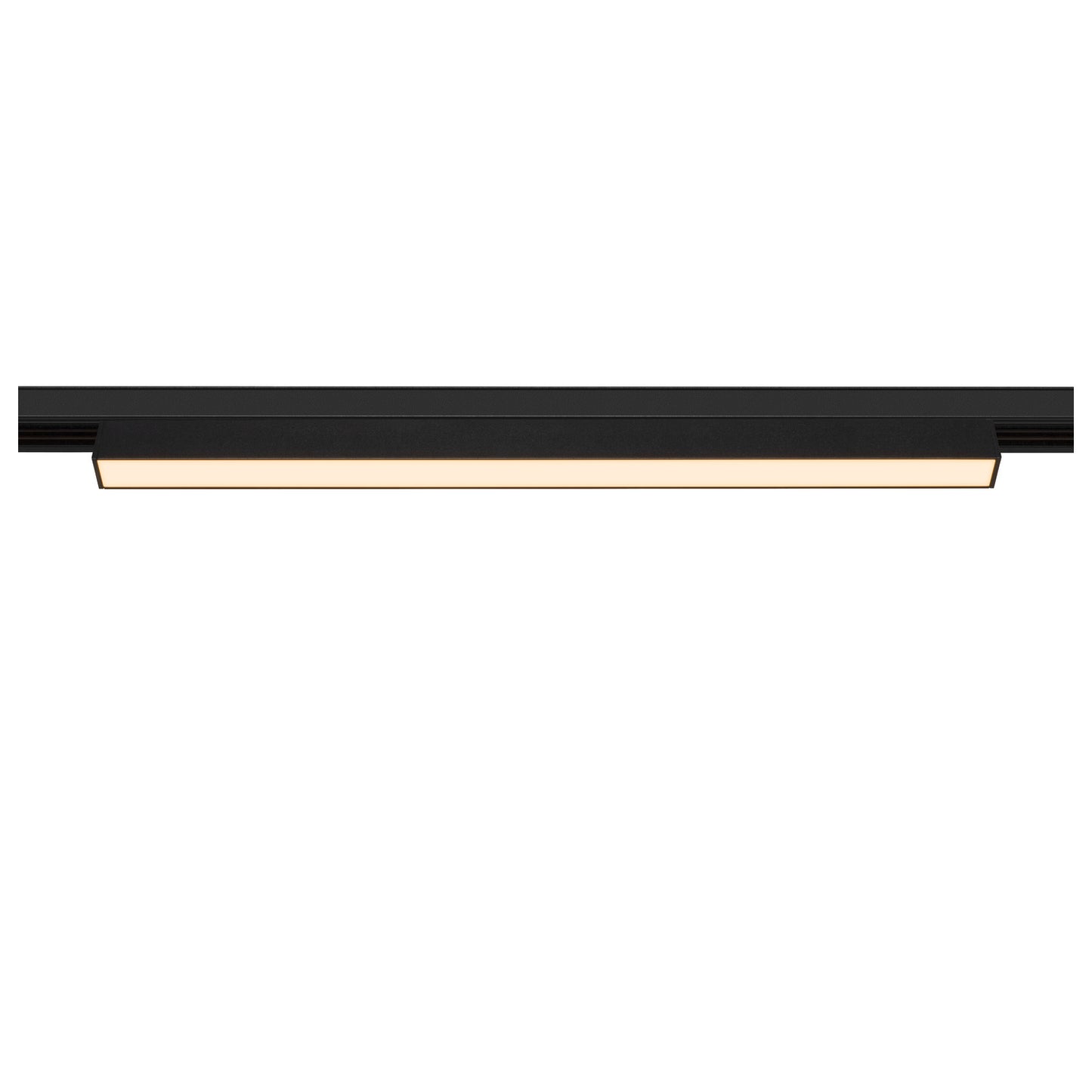 IN-LINE 44 48V TRAC K, opal, DALI, Spot, schwarz / schwarz, 14 W, 1180 lm, 3000 K, CRI 90, 95°