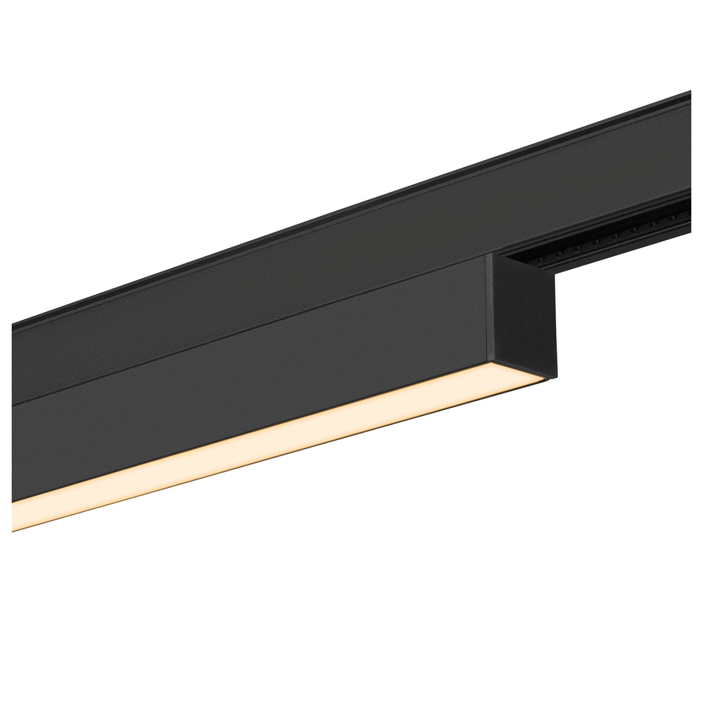 IN-LINE 44 48V TRAC K, opal, DALI, Spot, schwarz / schwarz, 14 W, 1180 lm, 3000 K, CRI 90, 95°