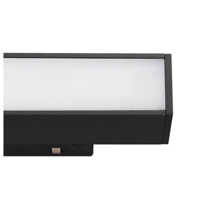 IN-LINE 44 48V TRAC K, opal, DALI, Spot, schwarz / schwarz, 14 W, 1180 lm, 3000 K, CRI 90, 95°