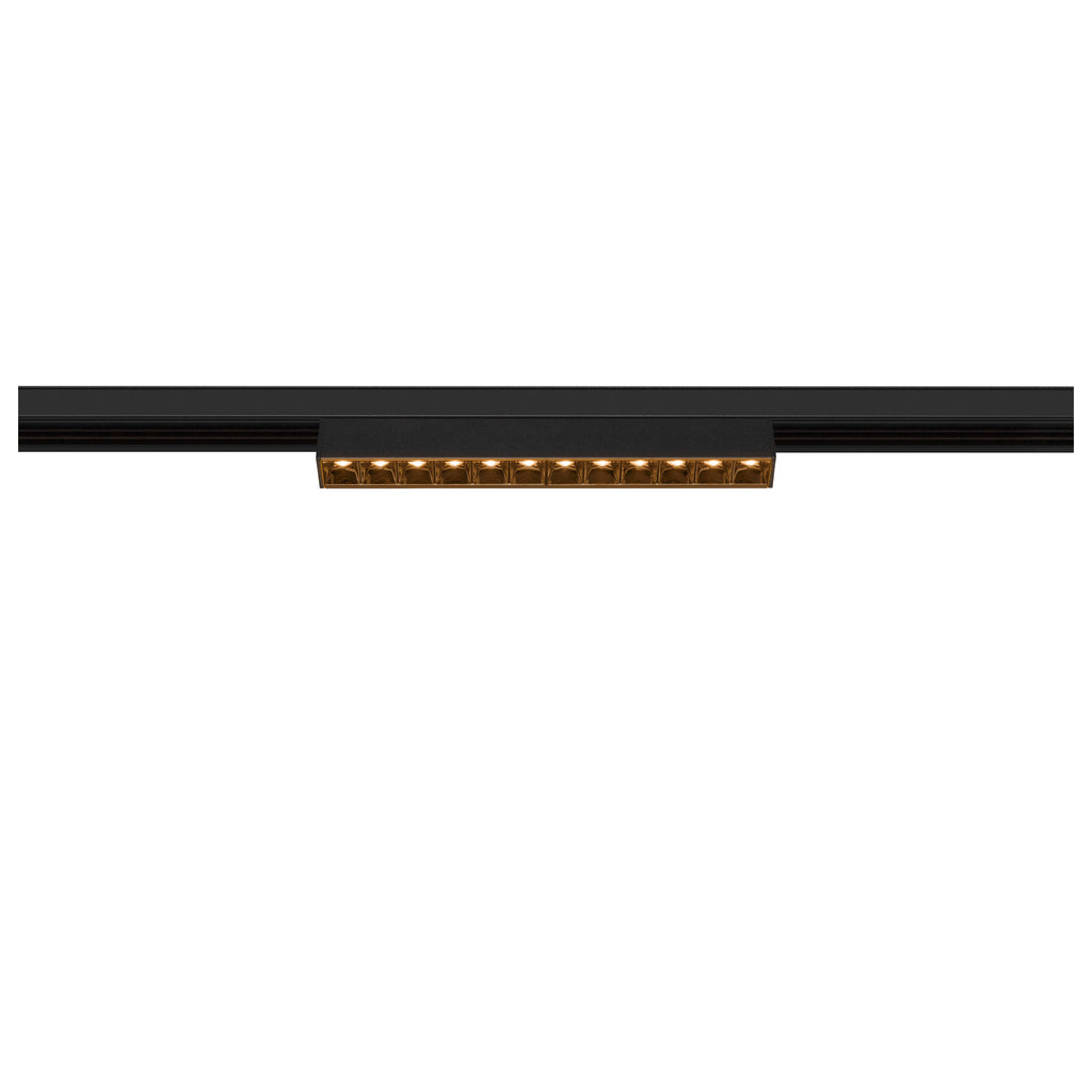 IN-LINE 22 48V TRAC K, Darklight Reflector, DALI, Spot, schwarz / schwarz, 7.3 W, 580 lm, 2700 K, CRI 90, 35°