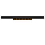 IN-LINE 22 48V TRAC K, Darklight Reflector, DALI, Spot, schwarz / schwarz, 7.3 W, 580 lm, 2700 K, CRI 90, 35°