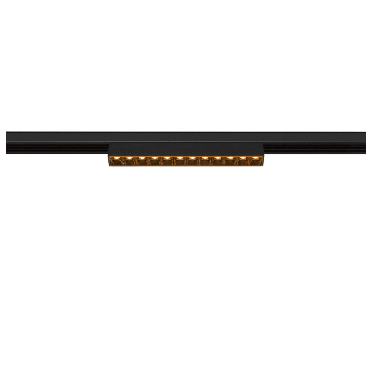 IN-LINE 22 48V TRAC K, Darklight Reflector, DALI, Spot, schwarz / schwarz, 7.3 W, 580 lm, 2700 K, CRI 90, 35°