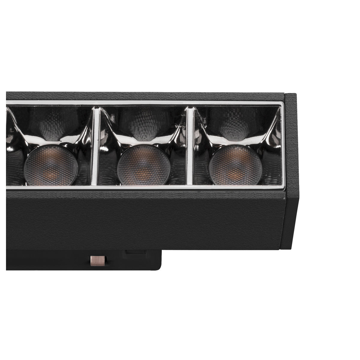 IN-LINE 22 48V TRAC K, Darklight Reflector, DALI, Spot, schwarz / schwarz, 7.3 W, 580 lm, 2700 K, CRI 90, 35°