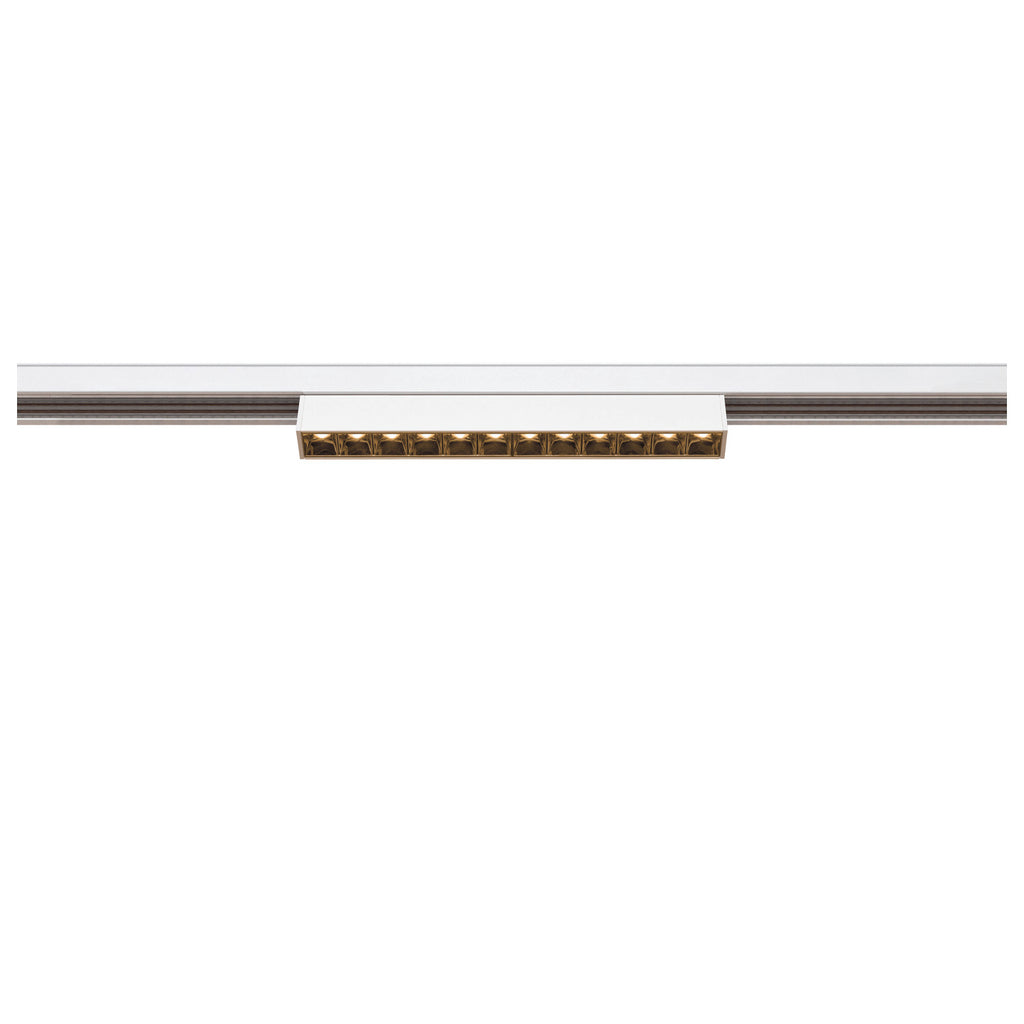 IN-LINE 22 48V TRAC K, Darklight Reflector, DALI, Spot, weiß / weiß, 7.3 W, 610 lm, 3000 K, CRI 90, 35°