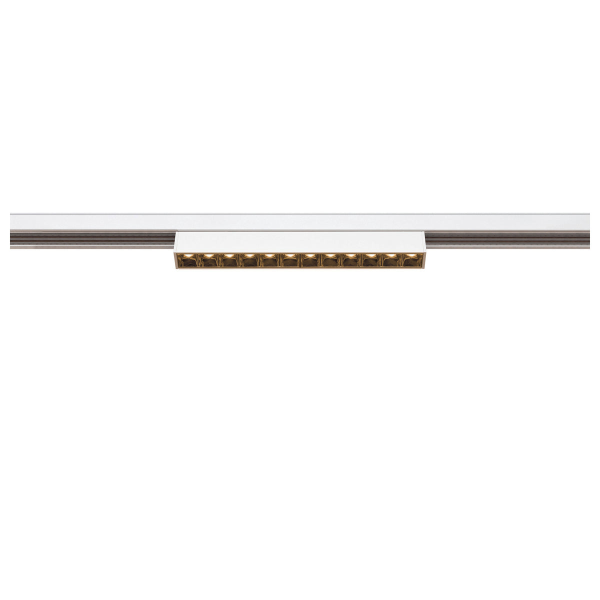 IN-LINE 22 48V TRAC K, Darklight Reflector, DALI, Spot, weiß / weiß, 7.3 W, 610 lm, 3000 K, CRI 90, 35°