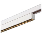 IN-LINE 22 48V TRAC K, Darklight Reflector, DALI, Spot, weiß / weiß, 7.3 W, 610 lm, 3000 K, CRI 90, 35°