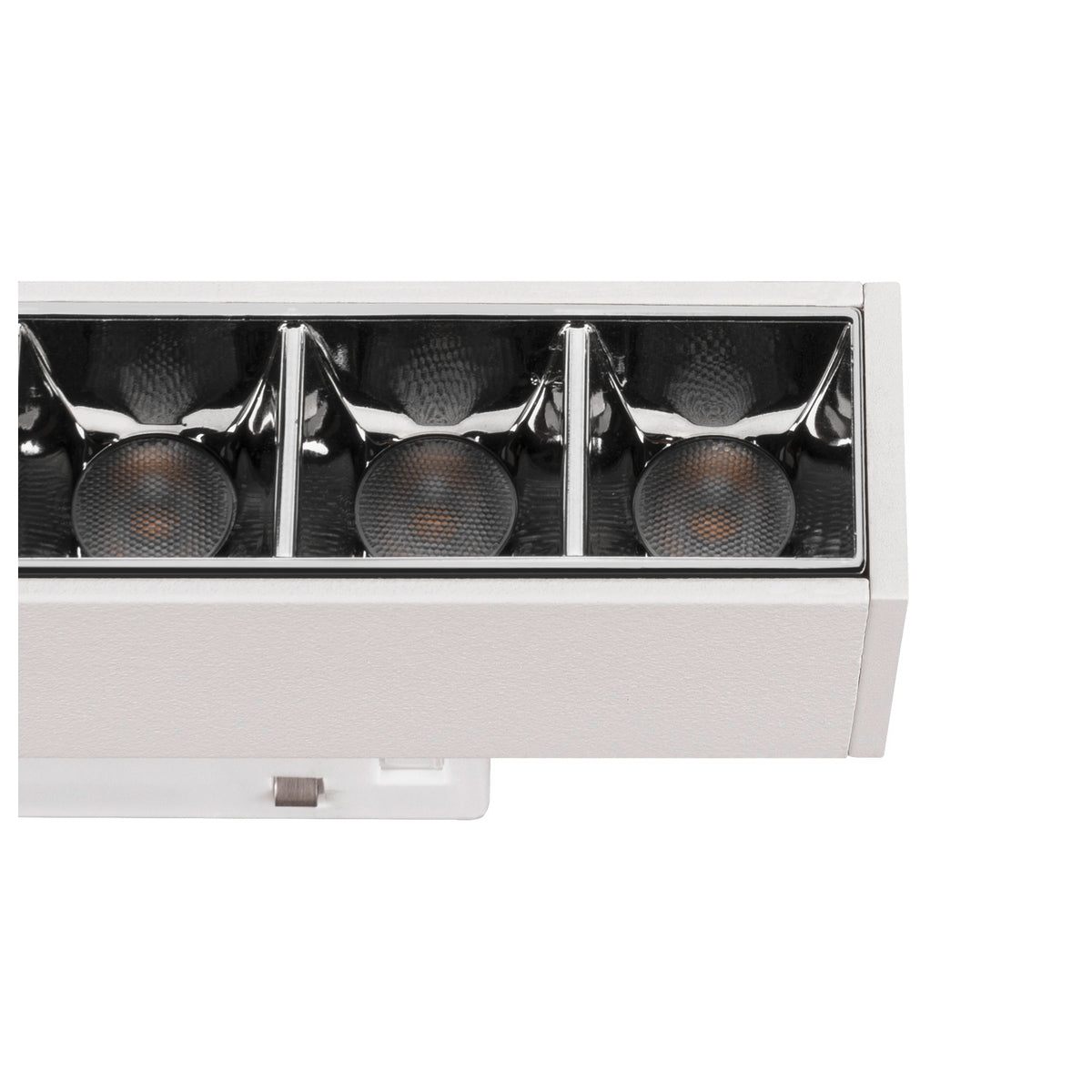 IN-LINE 22 48V TRAC K, Darklight Reflector, DALI, Spot, weiß / weiß, 7.3 W, 610 lm, 3000 K, CRI 90, 35°