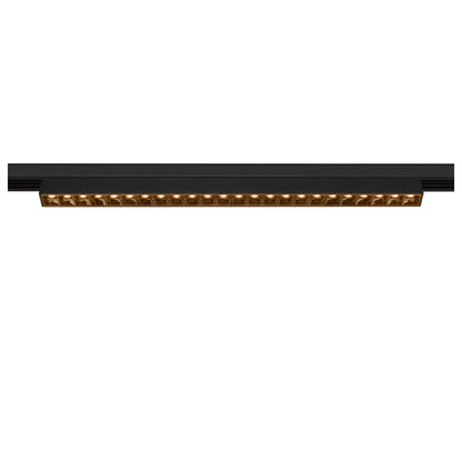 IN-LINE 44 48V TRAC K, Darklight Reflector, DALI, Spot, schwarz / schwarz, 14 W, 1180 lm, 2700 K, CRI 90, 35°
