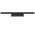 IN-LINE 24 48V TRAC K, Move DALI, Darklight Reflector, Spot, schwarz / schwarz, 7.3 W, 580 lm, 2700 K, CRI 90, 35°