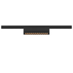 IN-LINE 24 48V TRAC K, Move DALI, Darklight Reflector, Spot, schwarz / schwarz, 7.3 W, 580 lm, 2700 K, CRI 90, 35°