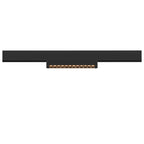 IN-LINE 24 48V TRAC K, Move DALI, Darklight Reflector, Spot, schwarz / schwarz, 7.3 W, 580 lm, 2700 K, CRI 90, 35°