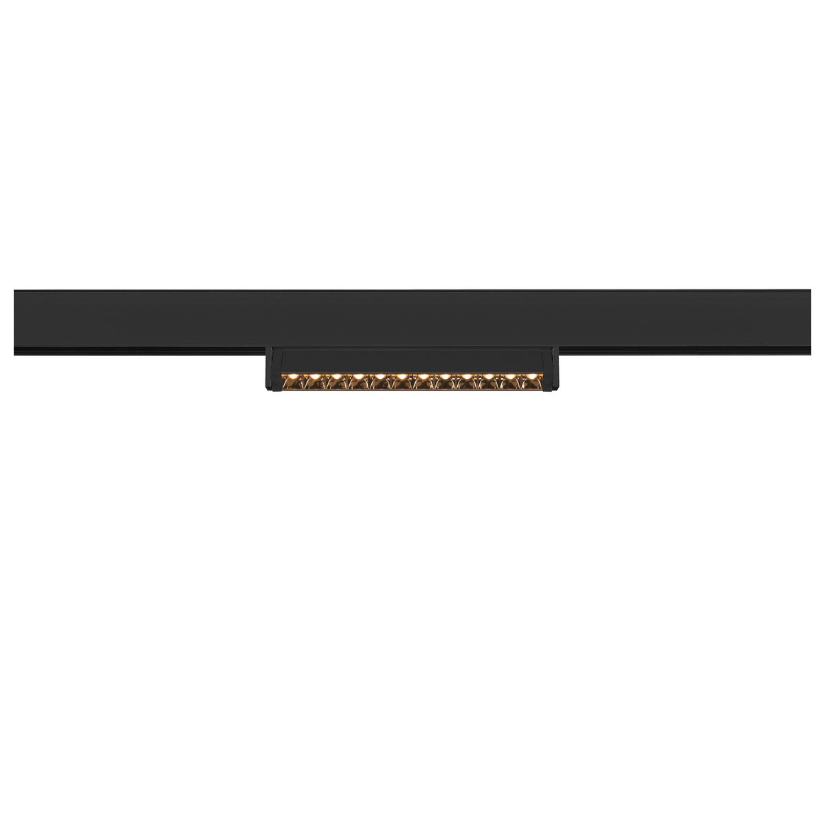 IN-LINE 24 48V TRAC K, Move DALI, Darklight Reflector, Spot, schwarz / schwarz, 7.3 W, 580 lm, 2700 K, CRI 90, 35°