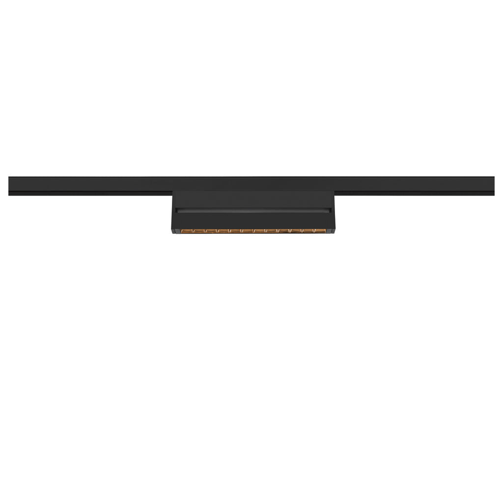 IN-LINE 24 48V TRAC K, Move DALI, Darklight Reflector, Spot, schwarz / schwarz, 7.3 W, 580 lm, 2700 K, CRI 90, 35°