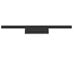 IN-LINE 24 48V TRAC K, Move DALI, Darklight Reflector, Spot, schwarz / schwarz, 7.3 W, 580 lm, 2700 K, CRI 90, 35°