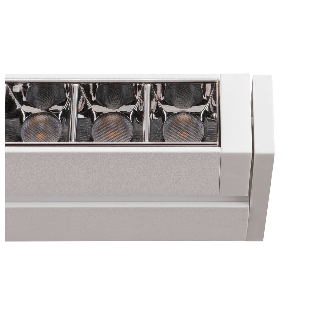 IN-LINE 24 48V TRAC K, Move DALI, Darklight Reflector, Spot, weiß / weiß, 7.3 W, 580 lm, 2700 K, CRI 90, 35°